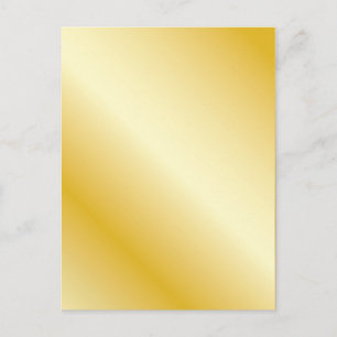 Carte Postale Dorée