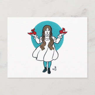Carte Postale Dorothy : Le Magicien Merveilleux d'Oz