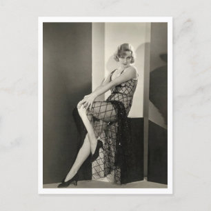 Carte Postale Dorothy Revier, Actrice