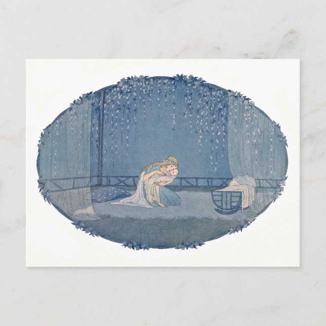 Carte Postale Dors, bébé, dors par H. Willebeek Le Mair (Devant)