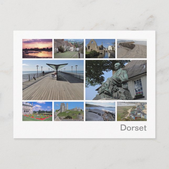 Carte Postale Dorset (Devant)