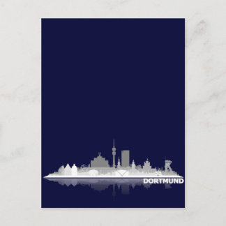 Carte Postale Dortmund City Skyline Postkarte
