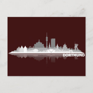 Carte Postale Dortmund City Skyline Postkarte