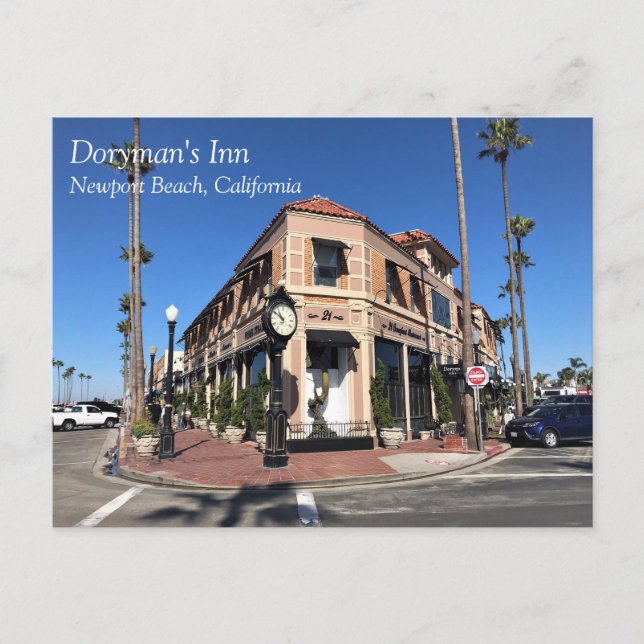 Carte Postale Doryman's Inn, Newport Beach, Californie (Devant)