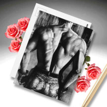 Dos Musclé Masculin en Jean Serré Art Cool