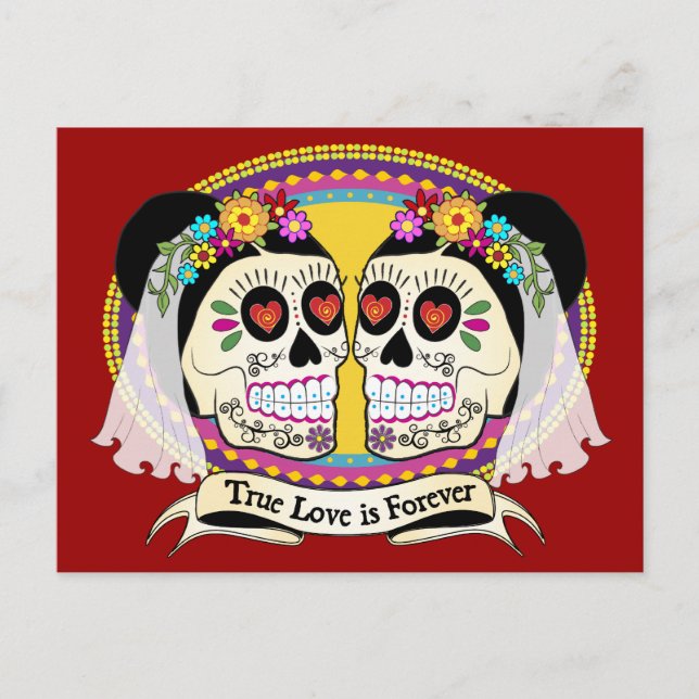 Carte postale Dos Novias (2 Mariées) (Devant)