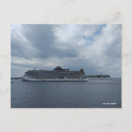 Carte Postale Double ancré dans le paradis