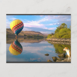 Carte Postale Double arc-en-ciel