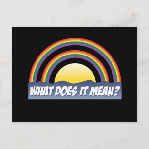 Carte Postale Double Arc En Ciel Qu'Est-Ce Que Ça Signifie ?