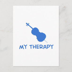 Carte Postale Double basse mon traitement