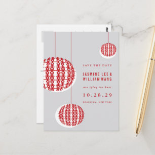 Carte Postale Double Happiness Lanternes Chinois Enregistrer La 