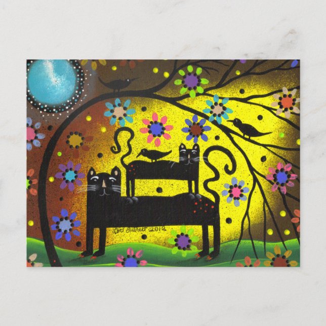 Carte Postale Double problème de l'art populaire par Lori Everet (Devant)