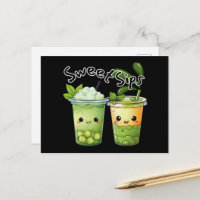 Douces Gorgées Kawaii Duo de Bubble Tea