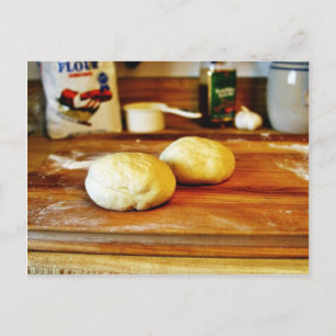 Carte Postale Doughs pour pizza