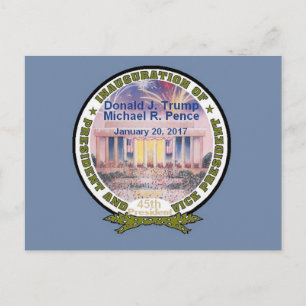Carte postale d'ouverture TRUMP