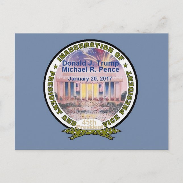 Carte postale d'ouverture TRUMP (Devant)