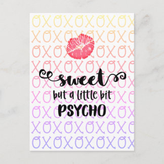 Carte Postale Doux mais...