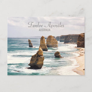 Carte Postale Douze Apôtres Victoria Australie Voyage
