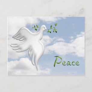 Carte postale Dove Peace Sky
