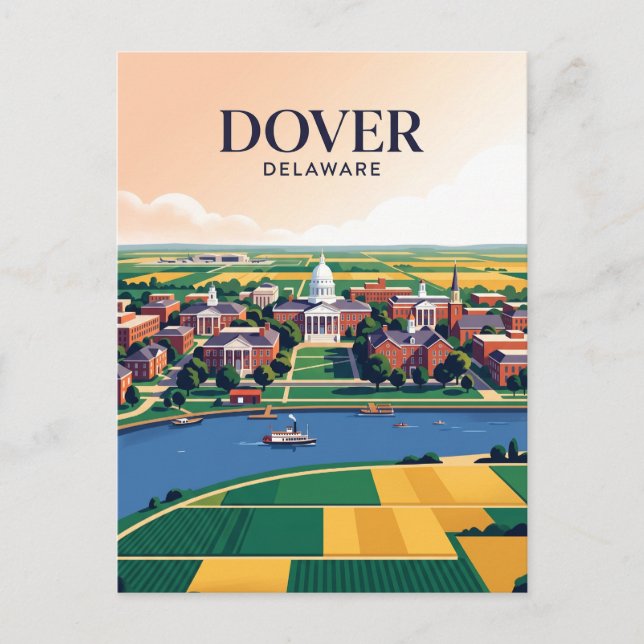 Carte Postale Dover États-Unis (Devant)