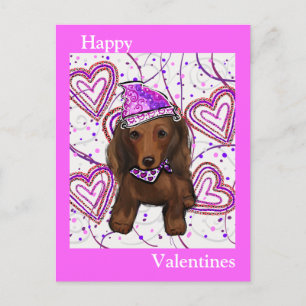 CARTE POSTALE DOXIE ROUX AUX CHEVEUX LONGS