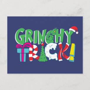 Carte Postale Dr Seuss   Grinchy Trick