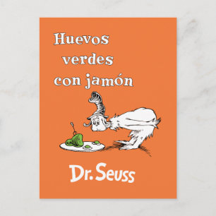 Carte Postale Dr. Seuss Œufs verts et jambon espagnol