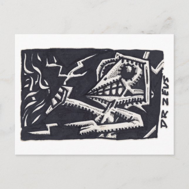 Carte Postale Dr Zeus (Devant)