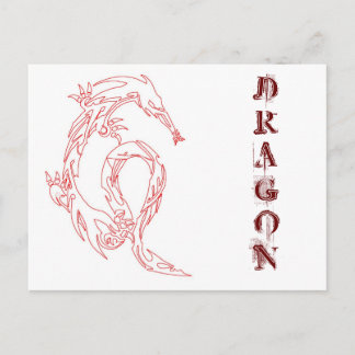 CARTE POSTALE DRAGON