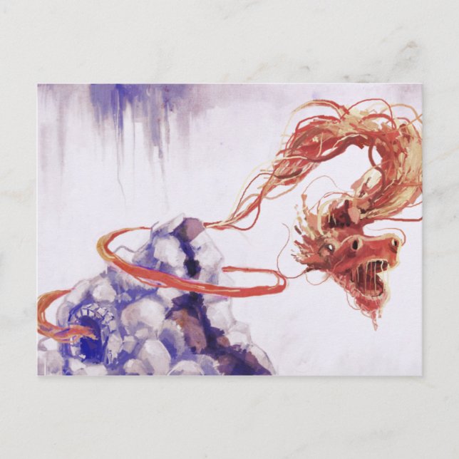 Carte Postale Dragon (Devant)
