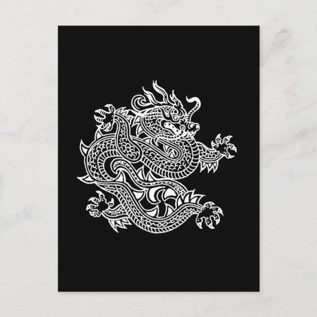 Carte Postale dragon (Devant)