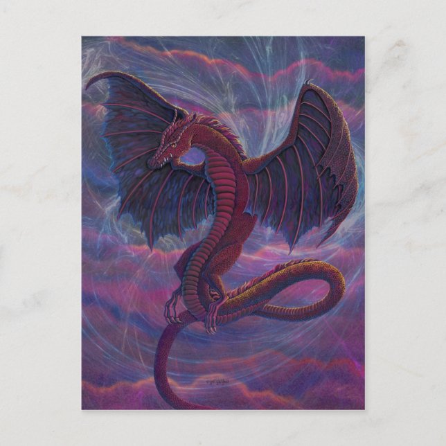 Carte Postale Dragon (Devant)