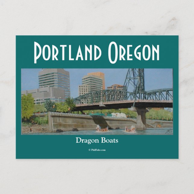 Carte postale Dragon Boats (Devant)