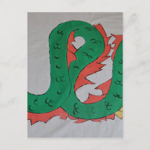 Carte Postale Dragon chinois