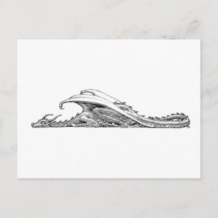 Carte postale Dragon de sommeil