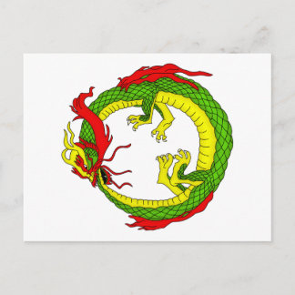 Carte Postale Dragon d'Ouroboros