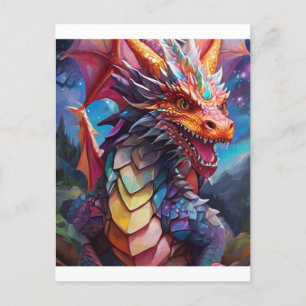 Carte Postale Dragon éblouissant