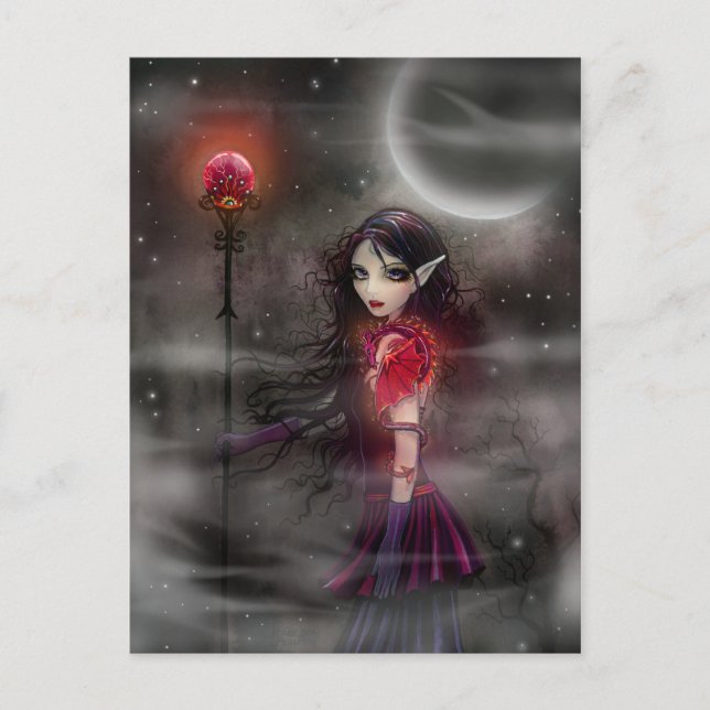 Carte postale Dragon Fairy Stone Lightning (Devant)