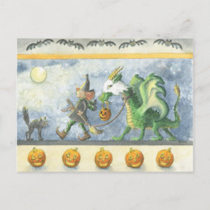 Carte Postale Dragon fantôme de Little Witch (carte postale)
