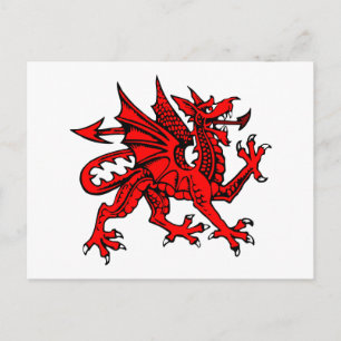 Carte Postale Dragon gallois