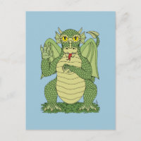 Dragon vert mignon