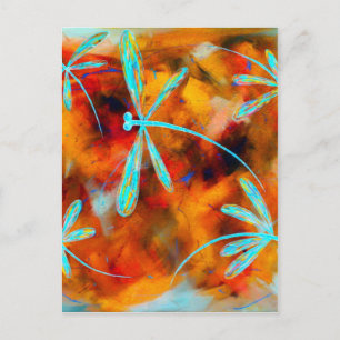 Carte Postale Dragonfly Desert Flit