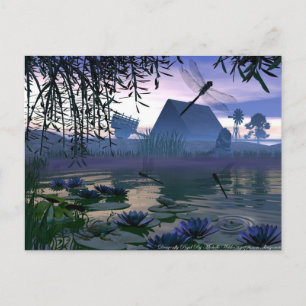 Carte postale Dragonfly Pond