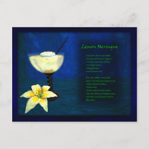 Carte Postale Dragons Cocktail Bar : Citron meringue