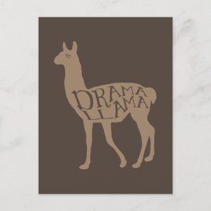 Carte Postale Drama Llama