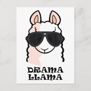 Carte Postale Drama Llama