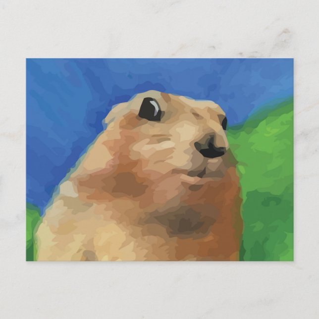 Carte Postale Dramatique Chipmunk (Devant)