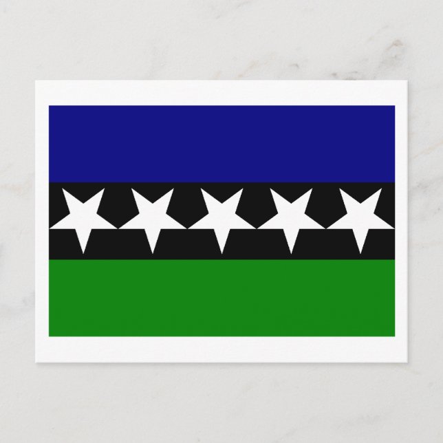 Carte Postale Drapeau Aimeliik (Devant)