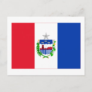 Carte Postale Drapeau Alagoas, Brésil