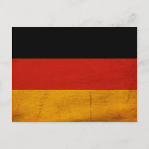 Carte Postale Drapeau Allemagne